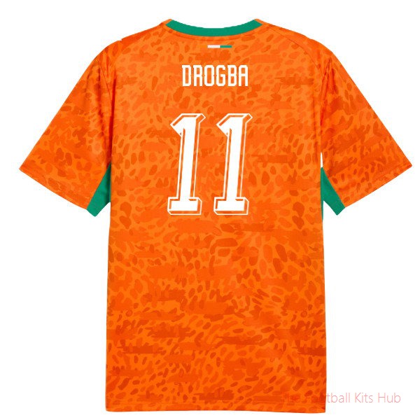 2026-2027 Ivory Coast Home Shirt (Drogba 11)