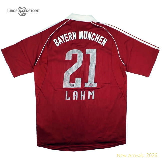 Bayern Munich 2006-07 First Jersey (m) Lahm 21 (very Good)
