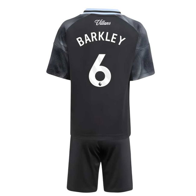 2025-2026 Aston Villa Away Mini Kit (Barkley 6)