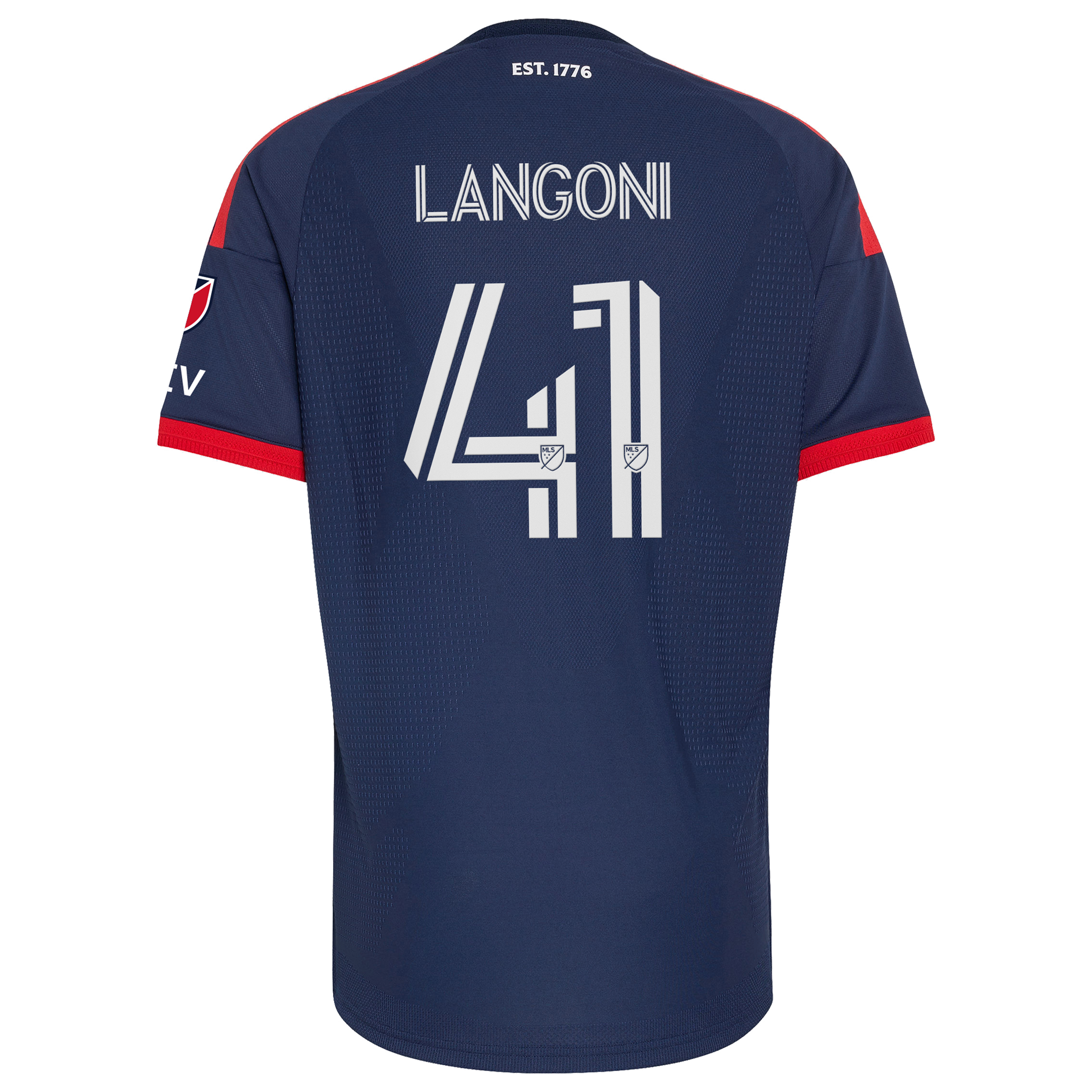 [LK] Luca Langoni New England Revolution 2026 Independence Day On-Field Authentic Jersey - Blue