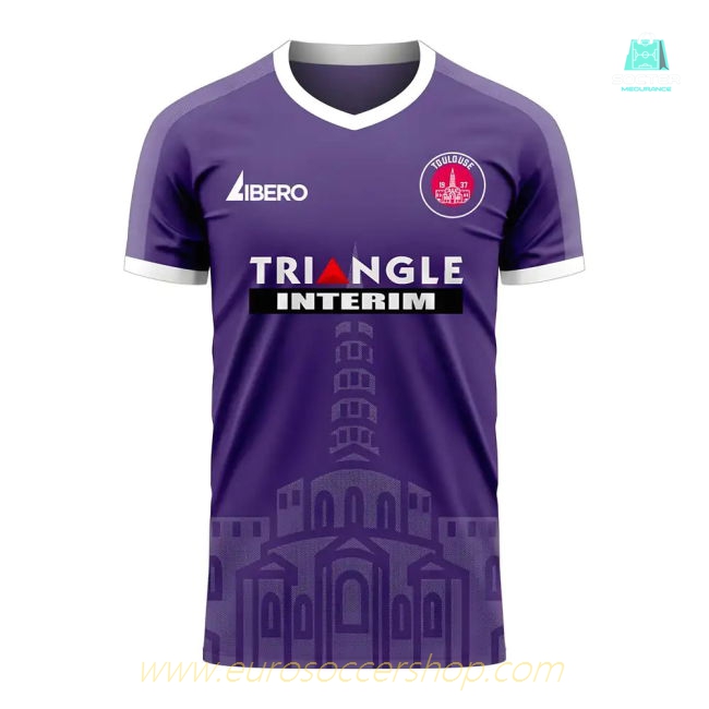 Toulouse 2025-2026 Home Concept Football Kit (Libero) - Womens