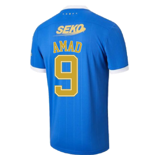 Top Quality Glasgow Rangers Home Jersey Kylian Mbappé #7 2025-20 (v5)