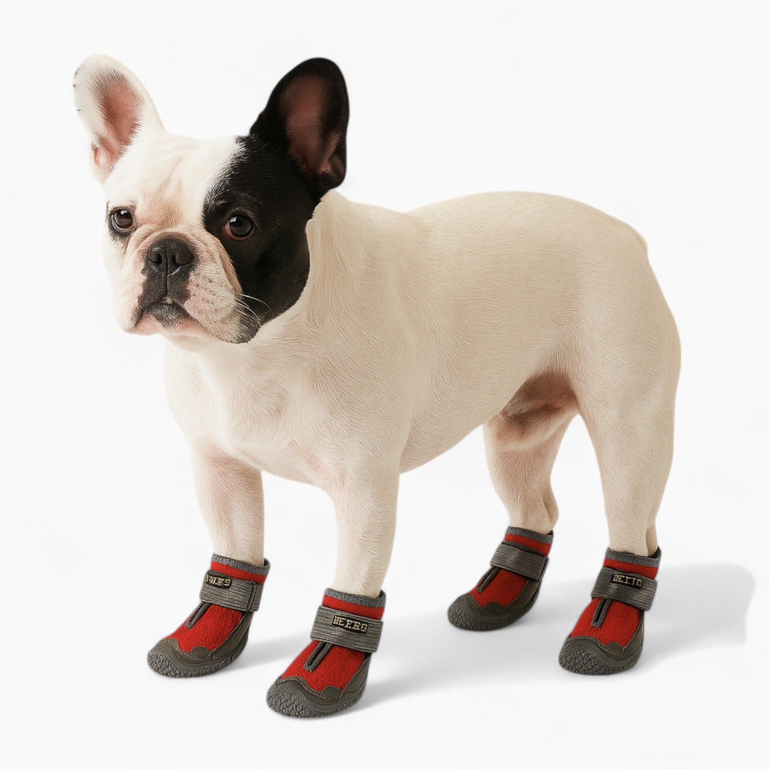 Stylish Trekpaws French Bulldog Outdoor Booties – Rugged Breathable A...
