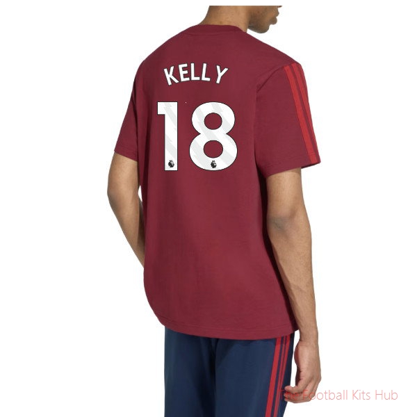 [SPK] 2026/27 Arsenal DNA Tee Burgundy Kelly 18