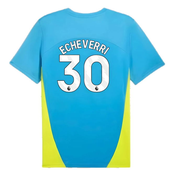 2024-2025 Man City Training Shirt (Magic Blue) (Echeverri 30)