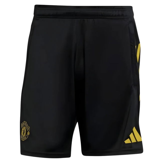 2025-2026 Man Utd EU Training Shorts (Black)