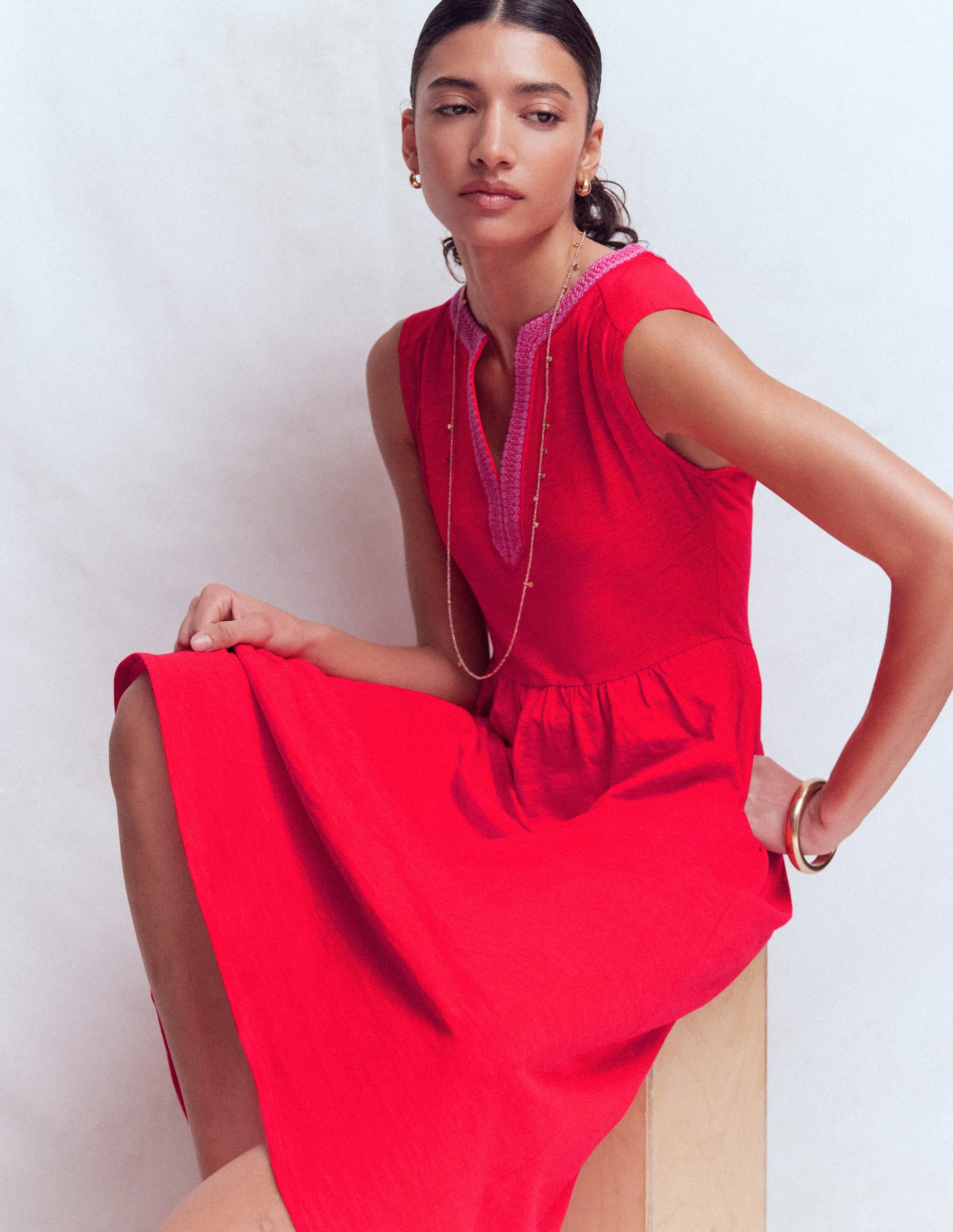 May Jersey Midi Dress