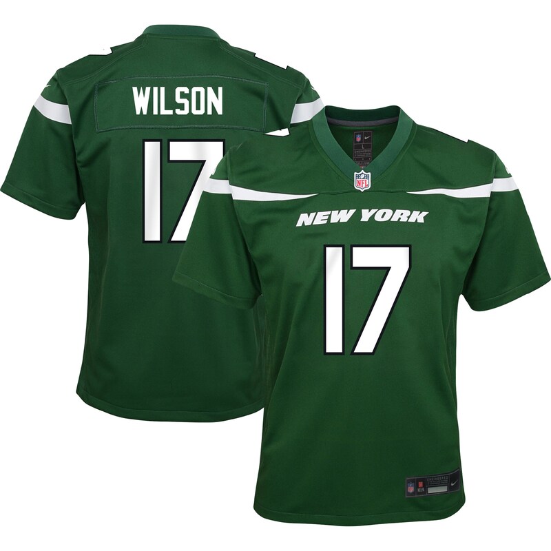 None Garrett Wilson Pro Bowl NY Jets Game-Ready Jersey Football Appare