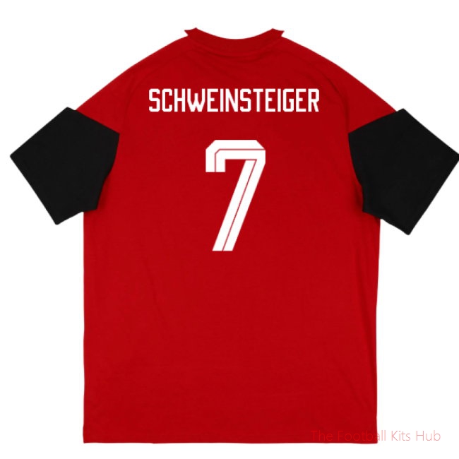 [JED] 2026/27 Germany Training Tee (Red) (Schweinsteiger 7)
