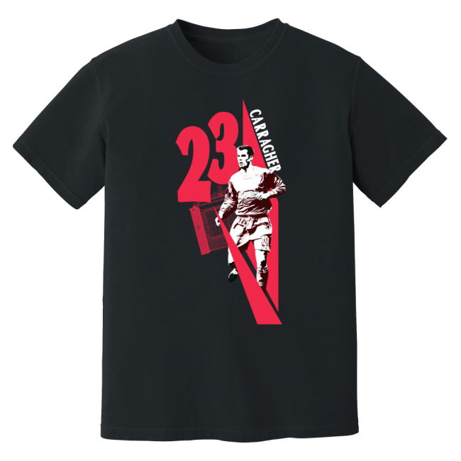 Top Grade 2025-2026 Liverpool T-shirt Carragher With Vintage Design -