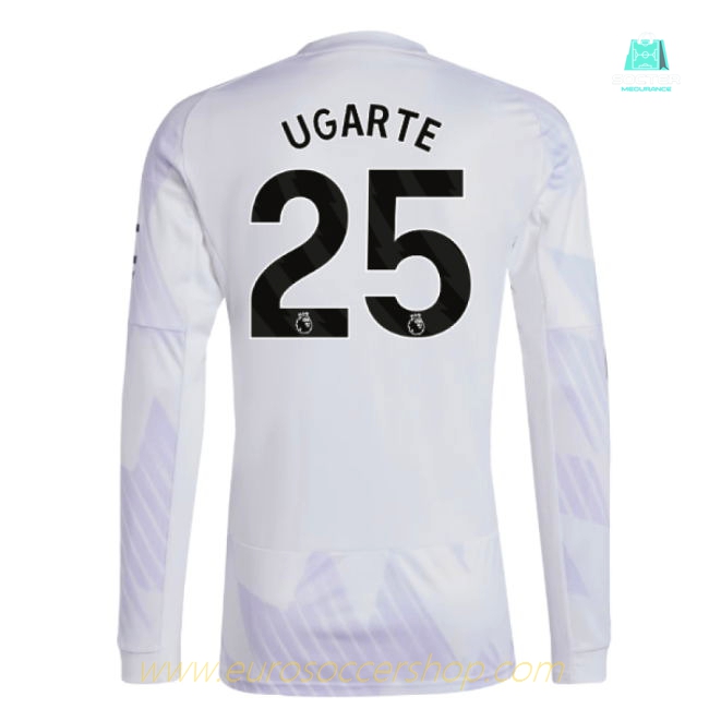 2025-2026 Man Utd Long Sleeve Away Shirt (Ugarte 25)