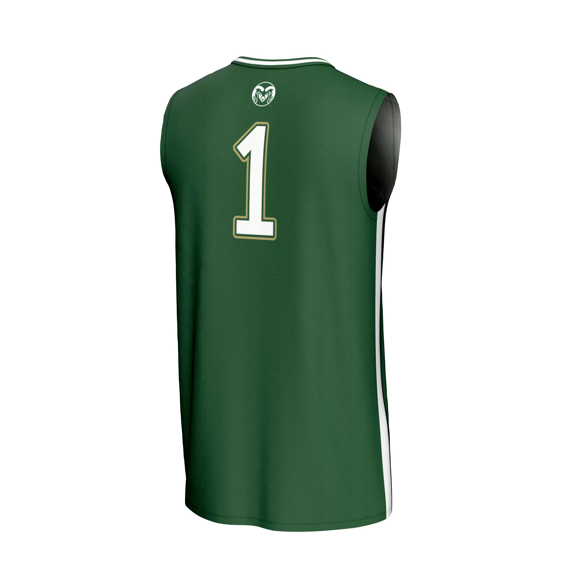 #1 Colorado State Rams GameDay Greats Unisex Lightweight Collegiate Basketball Fashion Jersey - Green
