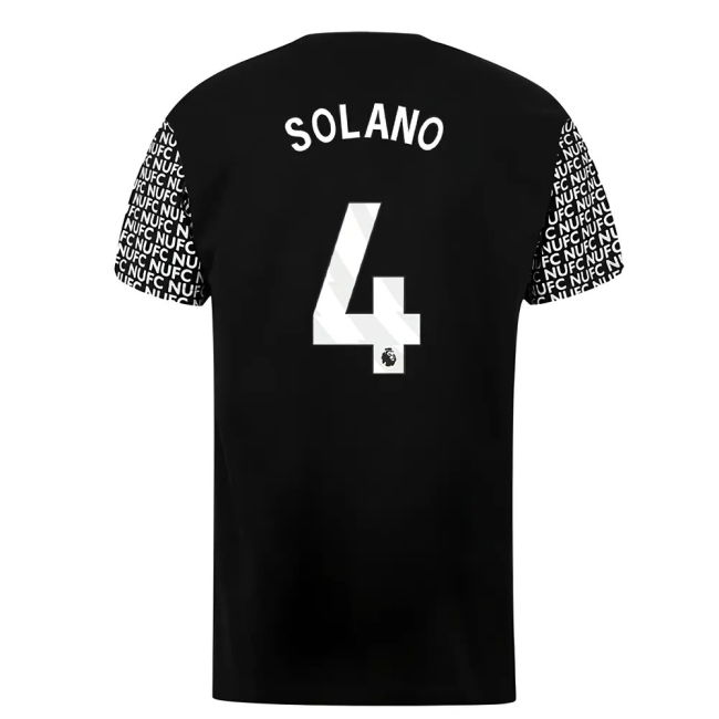 Solano 4 Newcastle Club Team Fan Shirt - Adults Version