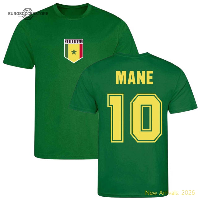 Sadio Mane Senegal National Team Training Jersey (green)