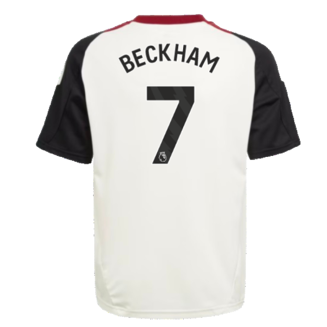 2024-20 Man Utd Training Shirt Beckham #7 M S Kids