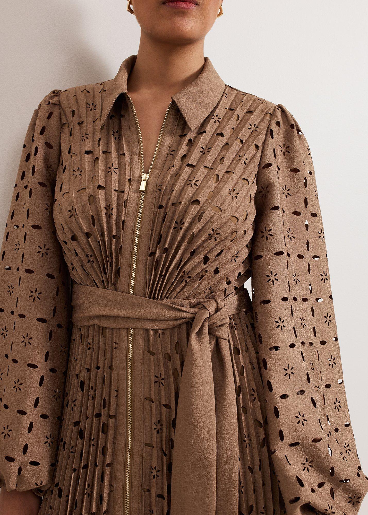 Petite Ryley Cut Out Shirt Dress