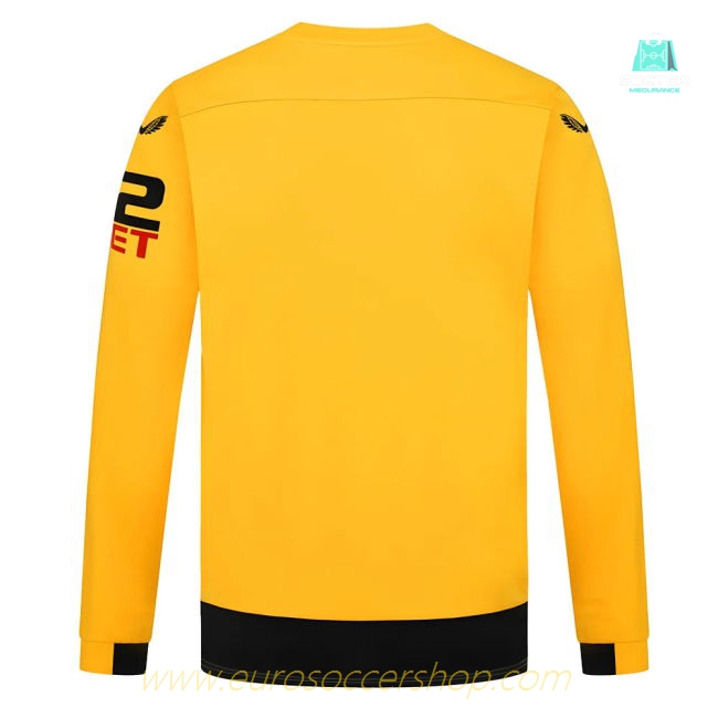 2022-2023 Wolves Long Sleeve Home Shirt