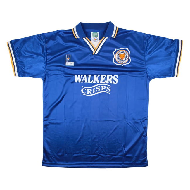 1995 Leicester City Home Retro Top (WALSH 5)