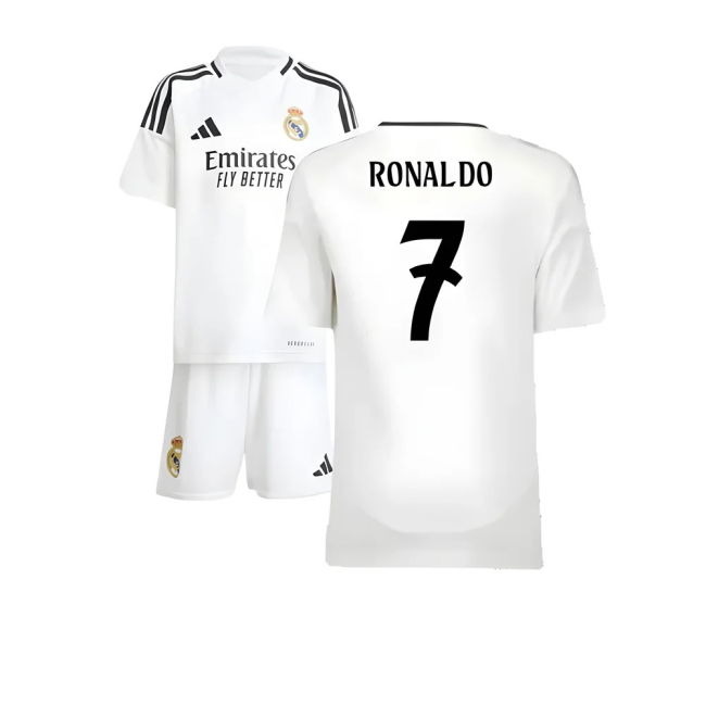 High Quality 2024-2025 Real Madrid Home With Modern Design -