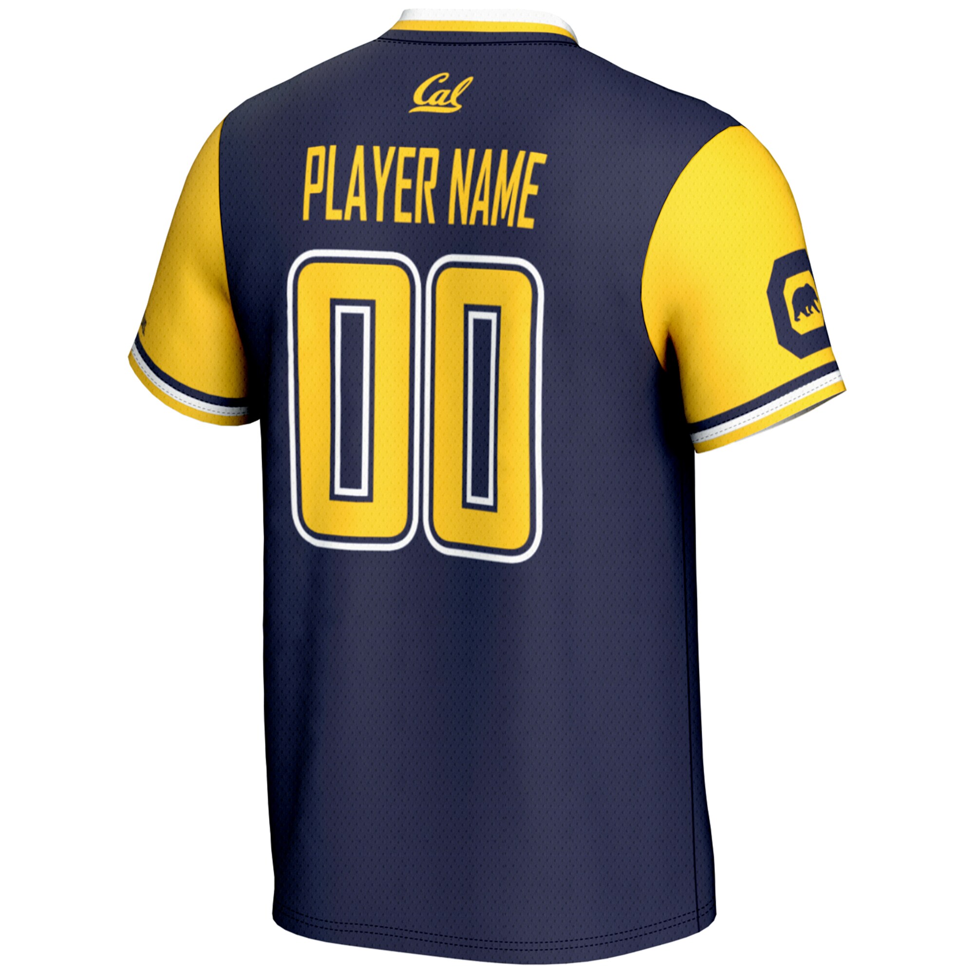 [NJP] Cal Bears GameDay Greats Youth NIL Pick-A-Player Lightweight Softball Jersey - Navy