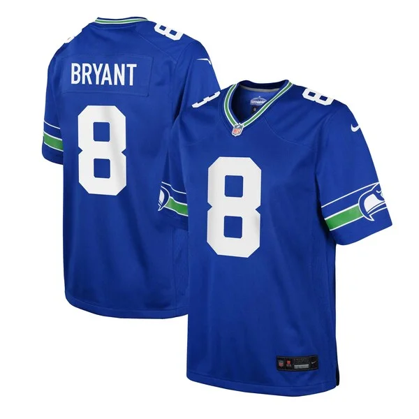 Performance Seattle Seahawks Game Jersey - Premium Royal NFL Fan Je...