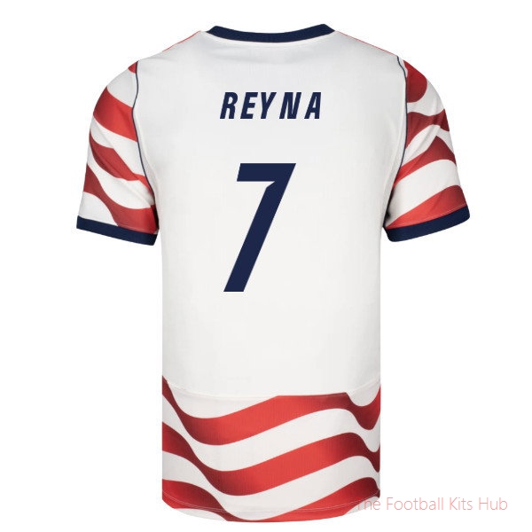 [LK] 2026/27 USA USMNT Home Authentic Jersey (Reyna 7) Jersey