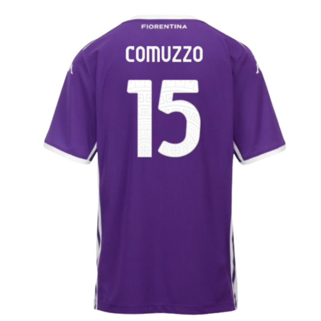 Comuzzo 15 Genuine Copy Fiorentina Home Fan Shirt for Adults (1)