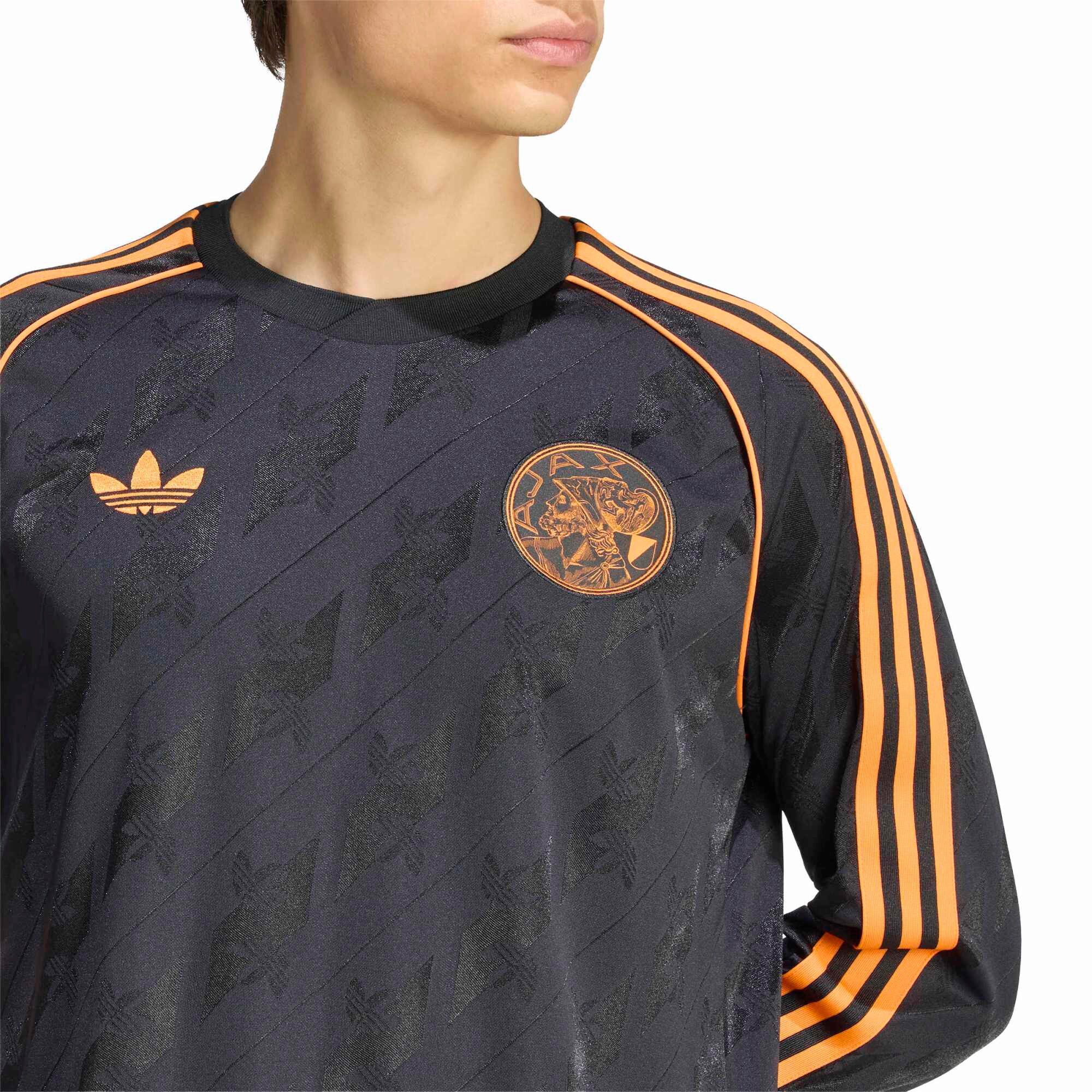 [SJH] Ajax Originals 2026/27 Replica Long Sleeve Jersey - Black