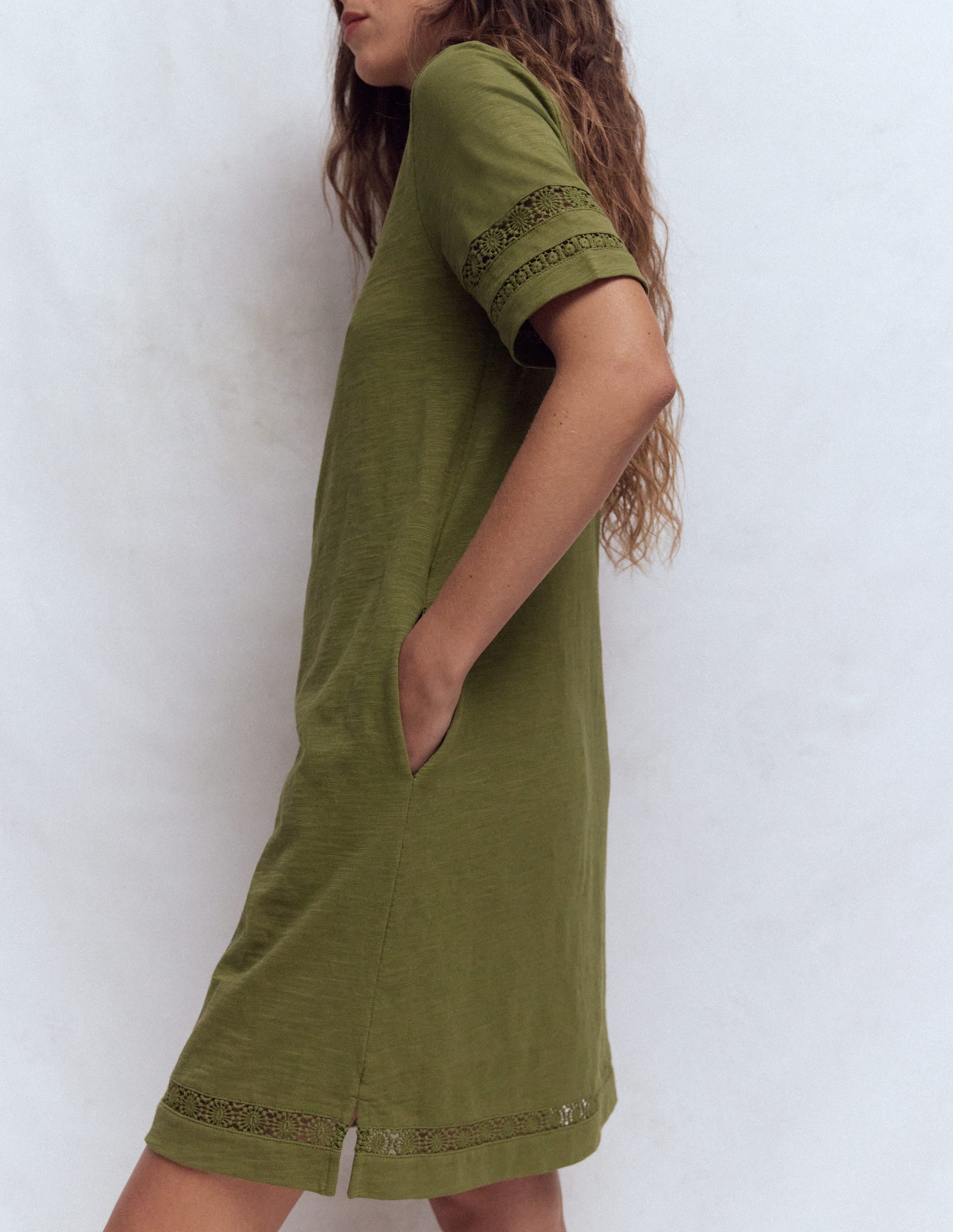 Hattie Jersey T-shirt Dress