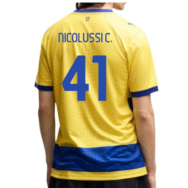[WSG] 2026 2027 Parma Shirt C. Away Kit (Nicolussi 41)