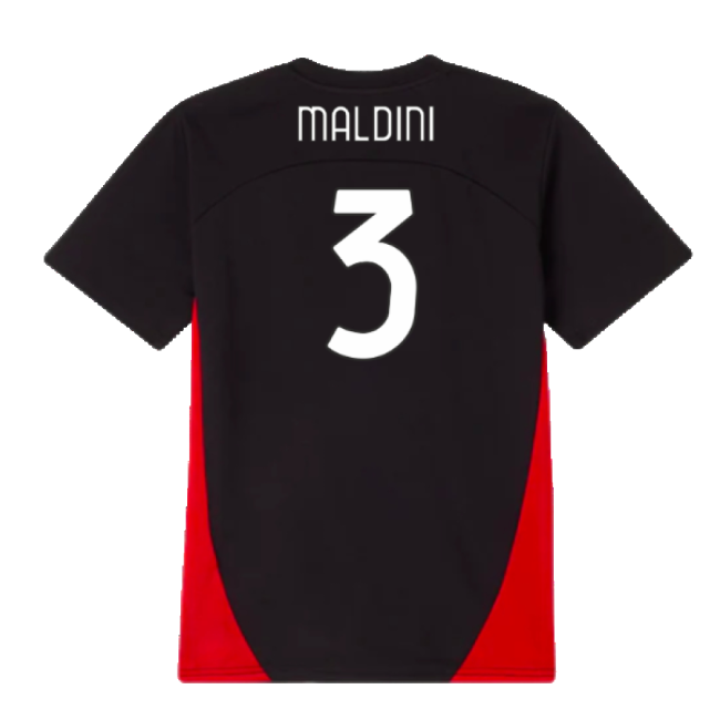 2024-2025 AC Milan Home Football Shirt (Black) | Official