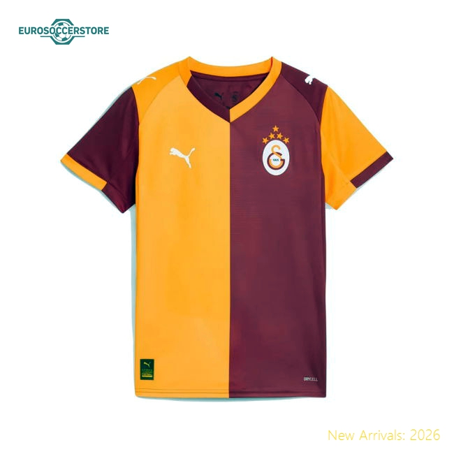 Galatasaray 2024-25 Home Fan Version For Kids (Kids) Soccer Jersey