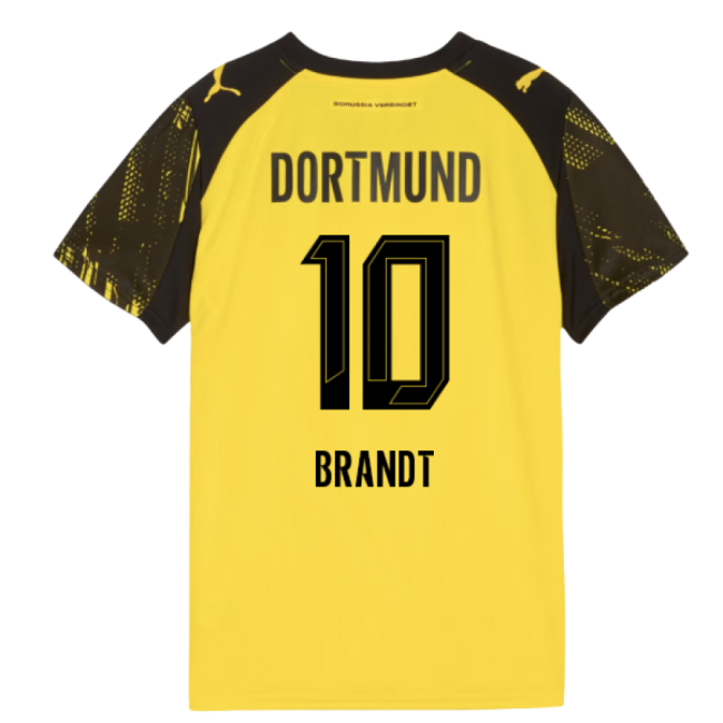 Top-Quality 2025-2026 Borussia Dortmund Home Shirt (Kids) (Brandt 10)