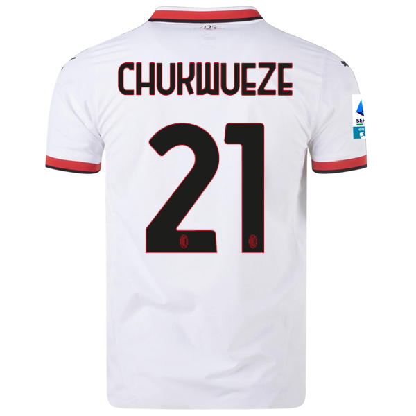 AC Milan Chukwueze 2024-2025 UCL Away Jersey – Authentic Shirt