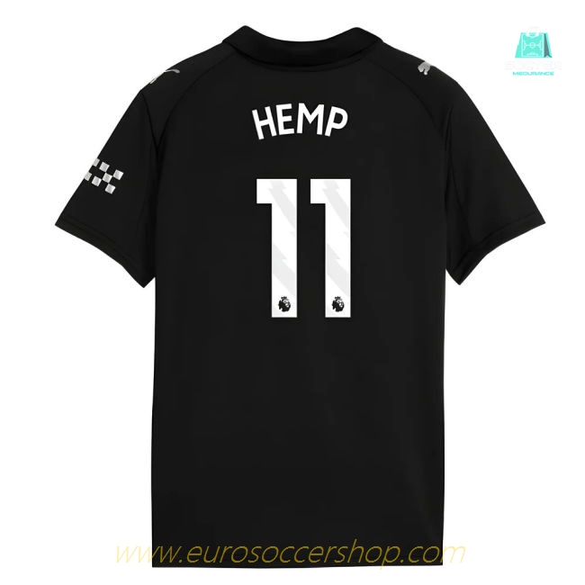 2025-2026 Man City Away Shirt (Kids) (Hemp 11)