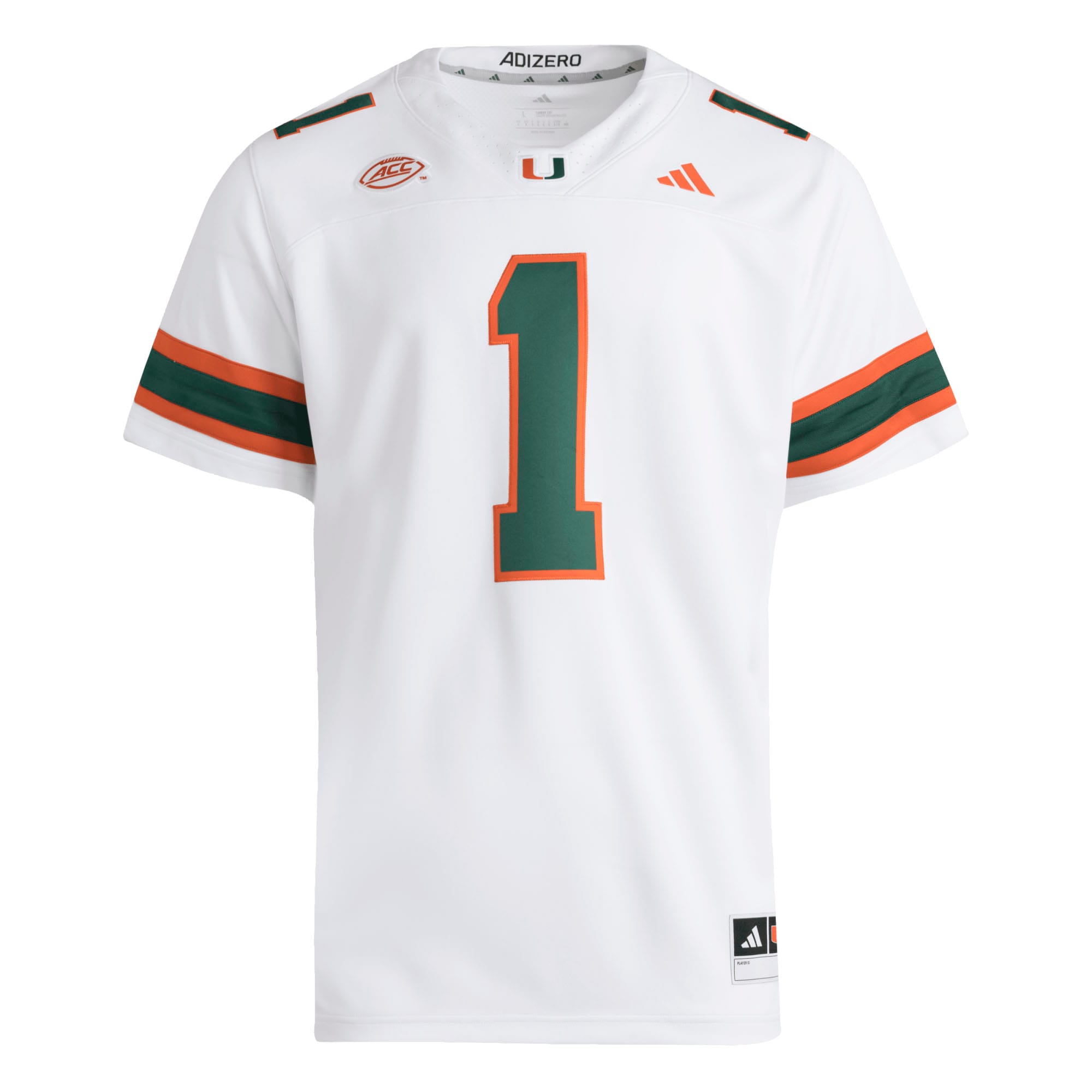 [DDG] Miami Hurricanes Premier Jersey - White