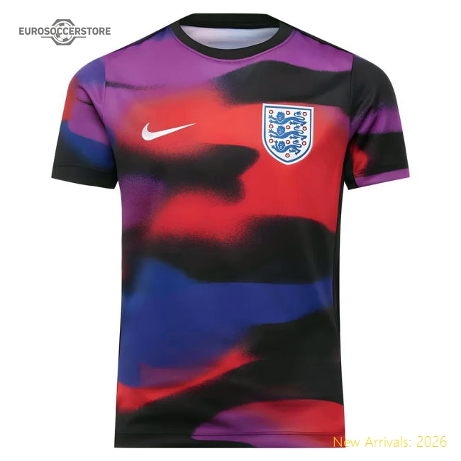 2025-2026 England WEC Academy Pro Pre Match Shirt (Kids)