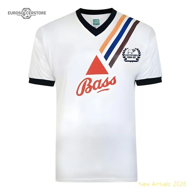 Professional-Grade Score Draw Derby County 1984 Centenary Retro Football