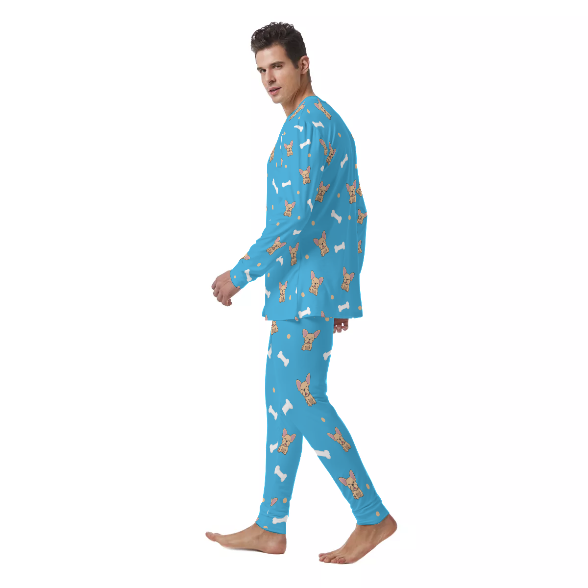 Vet-recommended Bruce - Vet-recommended Men's Pajamas Paw Protection