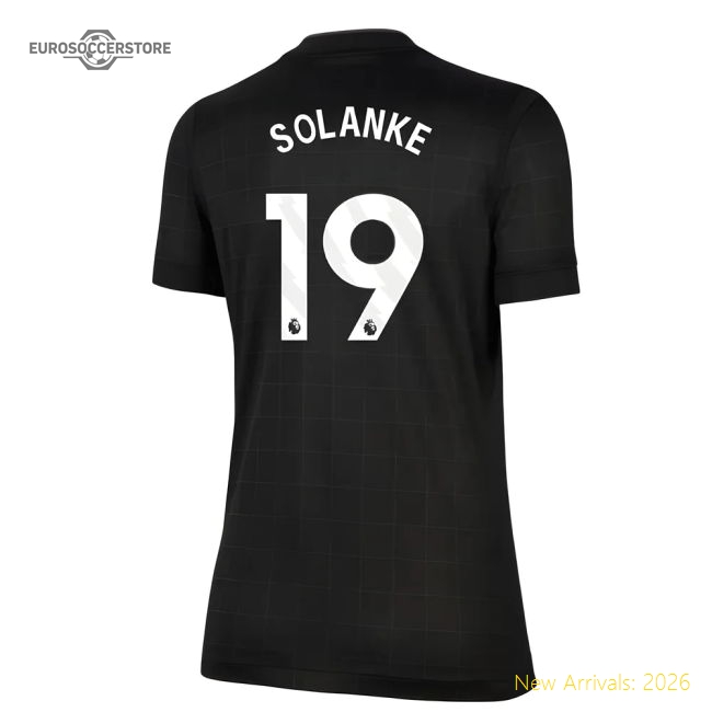 Chic Womens Football Team Solanke Jersey 2025-2026 Flattering