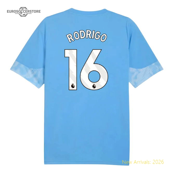 High-end Epl Premier League Team Rodrigo Training Jersey Smart Fabric