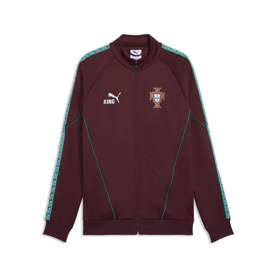 [KK] 2026 Portugal Track Jacket King Anthem World Cup Ruby Shimmer Apparel