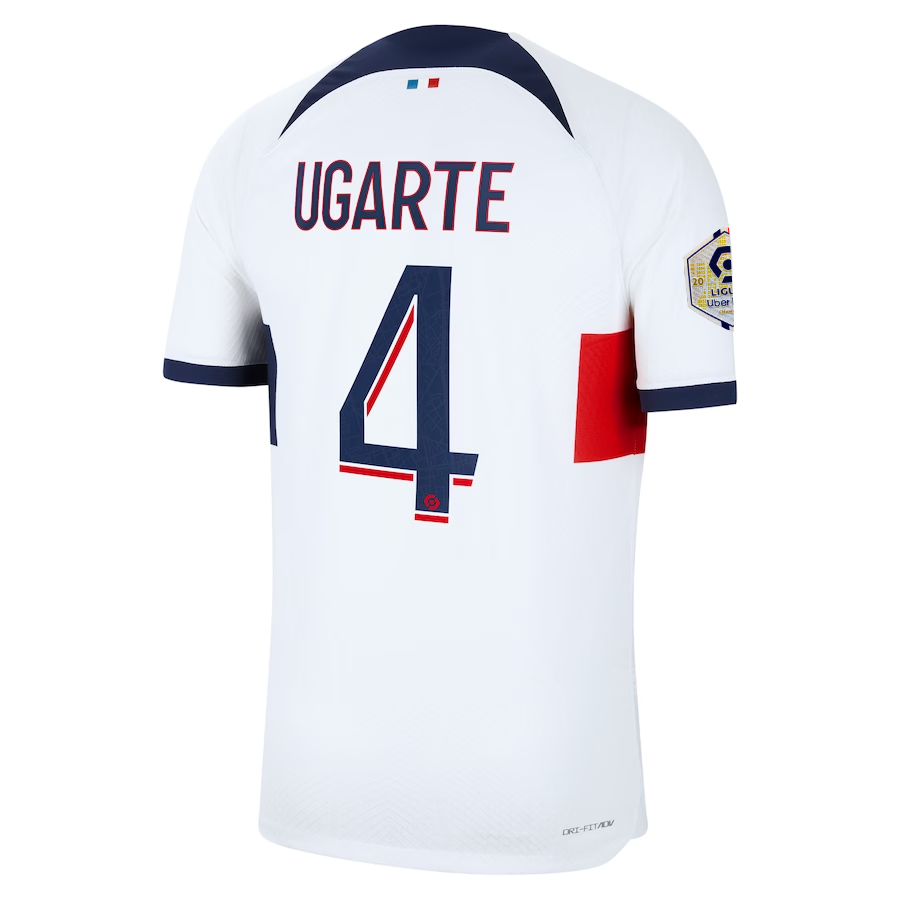 Paris Saint‑Germain FC Ugarte 2023-2024 Lig Away Jersey – Authentic Shirt