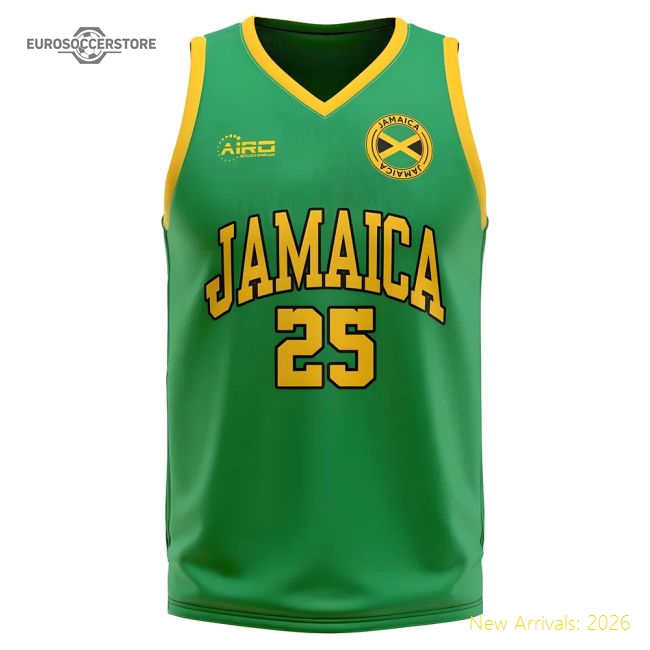 Jamaica National Team Home Concept Basketball Shirt - Baby