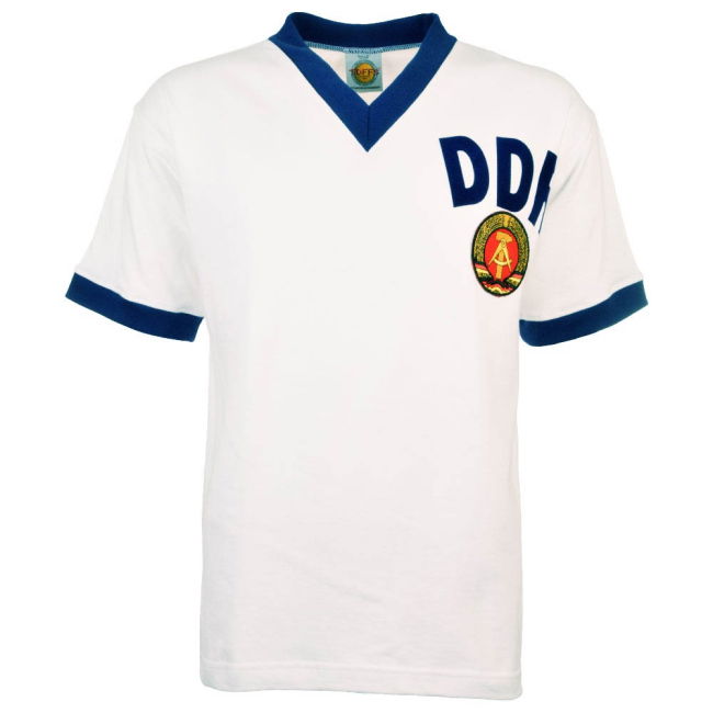 Authentic East Germany 1974 High Professional Kit Jersey Player