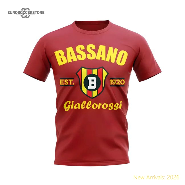 Elite Bassano Virtus Established Football Tee (red) - Fan Collection