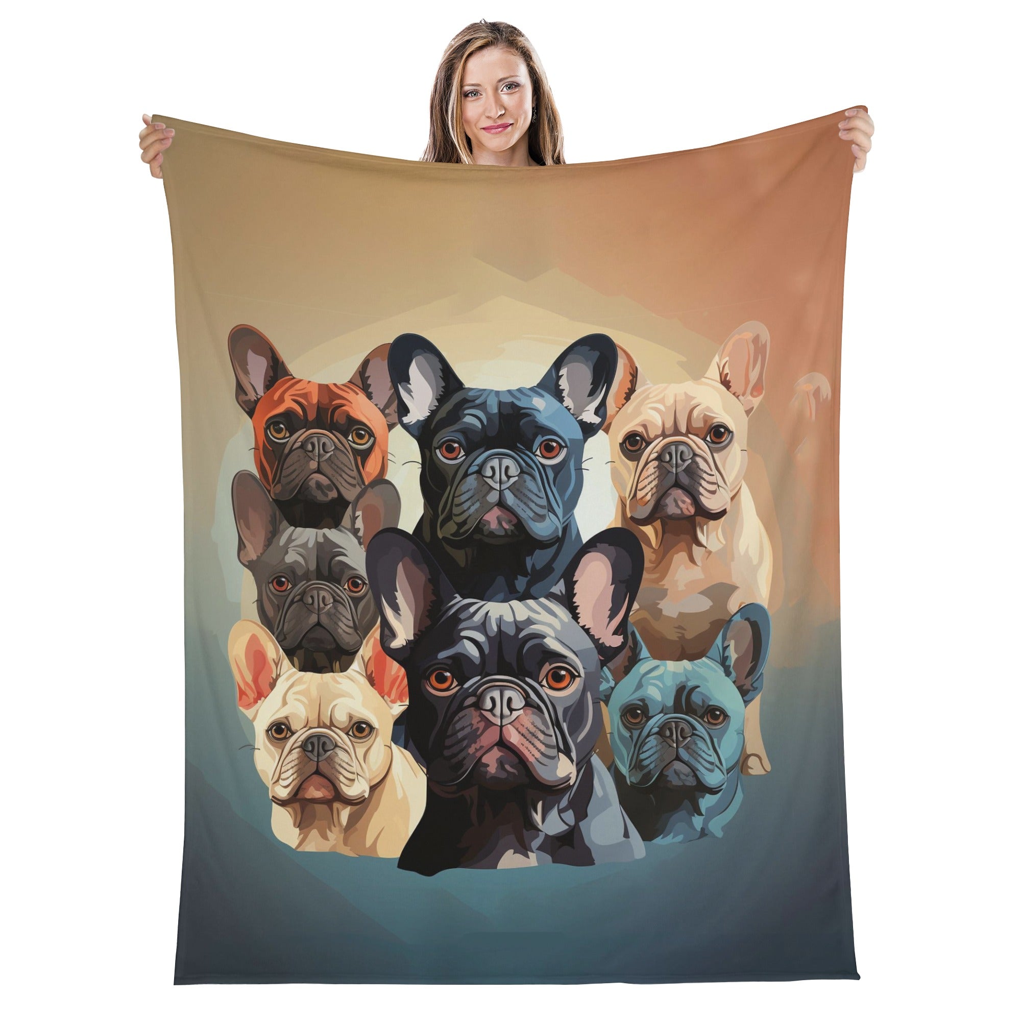 Lifestyle-Driven Long Vertical Flannel Breathable Blanket 4 Sizes for...