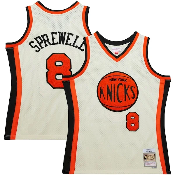 Latrell Sprewell NYK Swingman Jersey - genuine NBA athletic athletic