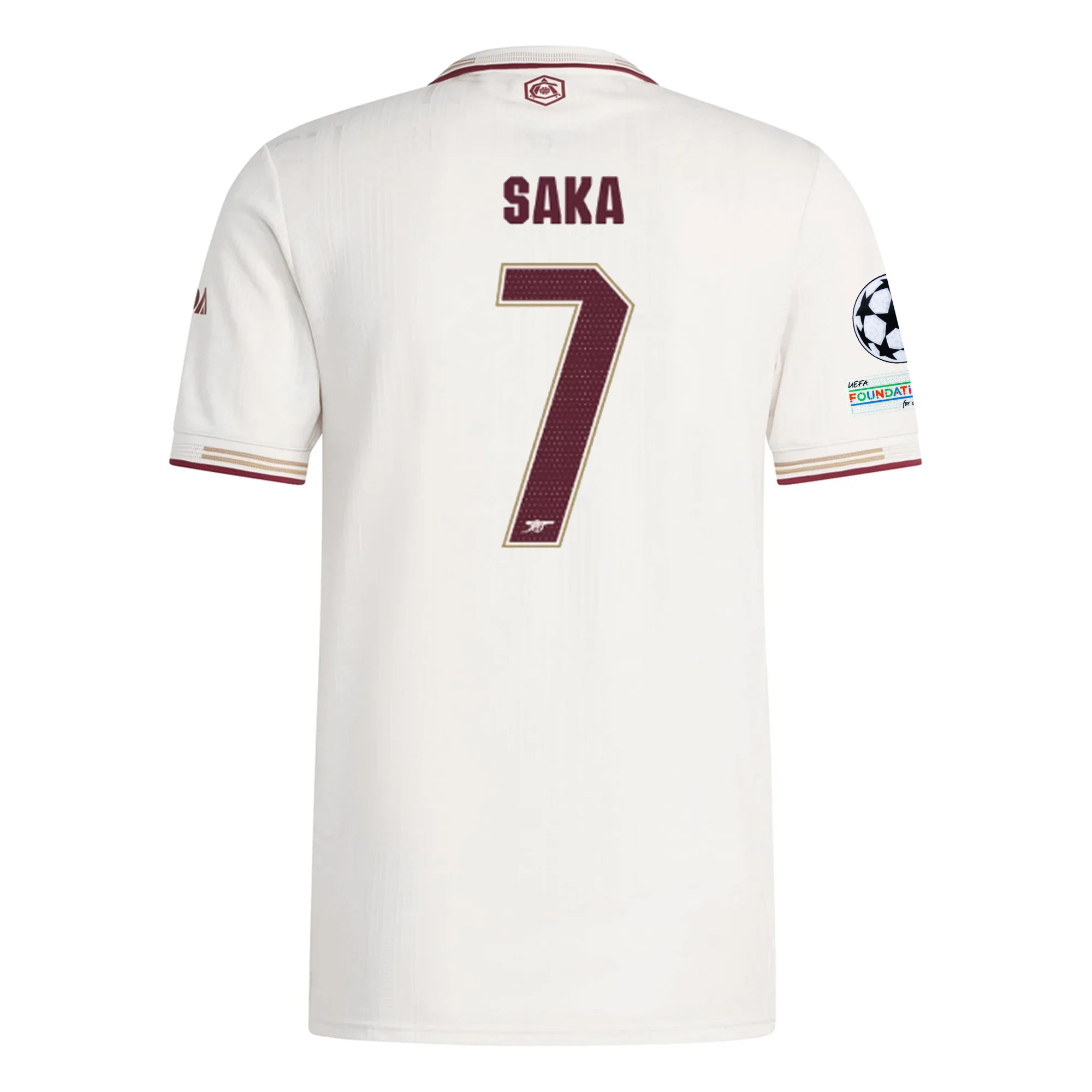 Bukayo Saka Arsenal Third Jersey