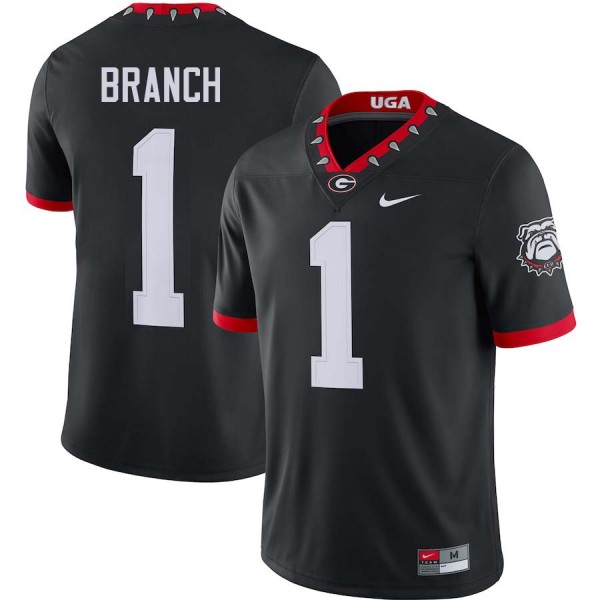 Men Ncaa Team #1 Zachariah Branch Official Football Jersey